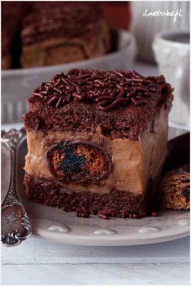 Zdjęcie - Ciasto z piernikami katarzynka - Przepisy kulinarne ze zdjęciami