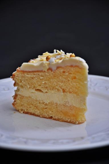 Zdjęcie - Ciasto cytrynowe z kremem cytrynowym - Przepisy kulinarne ze zdjęciami