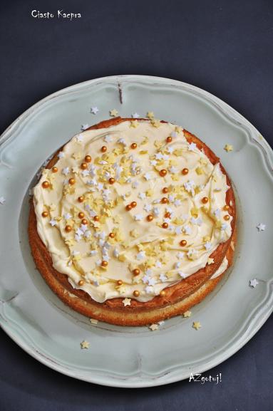 Zdjęcie - Ciasto cytrynowe z kremem cytrynowym - Przepisy kulinarne ze zdjęciami