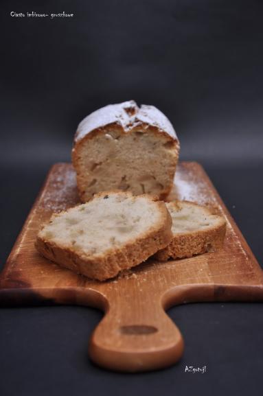 Zdjęcie - Ciasto gruszkowio- imbirowe na mące ryżowej ( ciasto bezglutenowe) - Przepisy kulinarne ze zdjęciami