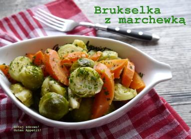 Zdjęcie - Brukselka z marchewką - Przepisy kulinarne ze zdjęciami
