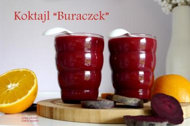 Zdjęcie - Koktajl oczyszczający "Buraczek" - Przepisy kulinarne ze zdjęciami