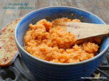Zdjęcie - Hiszpański dip chlebowo - pomidorowy - Przepisy kulinarne ze zdjęciami