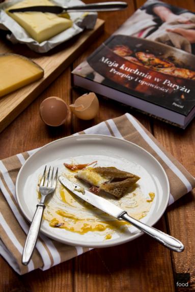 Zdjęcie - Galettes complètes - gryczane naleśniki z szynką, serem i jajkiem sadzonym - Przepisy kulinarne ze zdjęciami