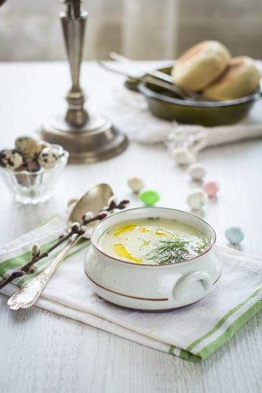 Zdjęcie - Zupa z młodych ziemniaków z koperkiem - Przepisy kulinarne ze zdjęciami