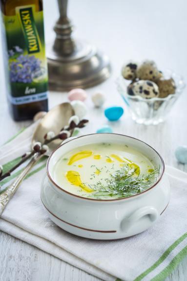 Zdjęcie - Zupa z młodych ziemniaków z koperkiem - Przepisy kulinarne ze zdjęciami