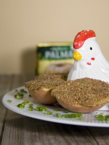 Zdjęcie - Jajka faszerowane po kurpiowsku - Przepisy kulinarne ze zdjęciami