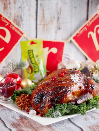 Zdjęcie - Świąteczka kaczka z sosem wiśniowym z porto - Przepisy kulinarne ze zdjęciami