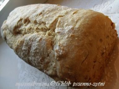 Zdjęcie - Chleb pszenno - żytni  - Przepisy kulinarne ze zdjęciami