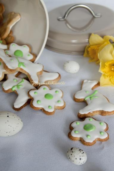 Zdjęcie - Wielkanocne ciasteczka owsiane - Przepisy kulinarne ze zdjęciami