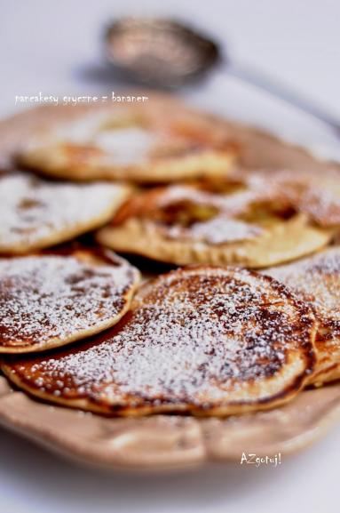 Zdjęcie - Pancakes bezglutenowe z mąki gryczanej i bananem - Przepisy kulinarne ze zdjęciami