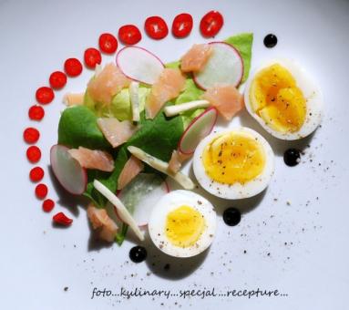 Zdjęcie - Fit przekąska z jajkiem - Przepisy kulinarne ze zdjęciami