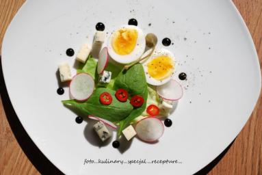 Zdjęcie - Fit przekąska z jajkiem - Przepisy kulinarne ze zdjęciami