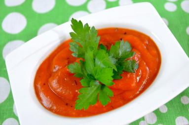 Zdjęcie - Błyskawiczny sos pomidorowy + film - Smakowite Dania - Przepisy kulinarne ze zdjęciami