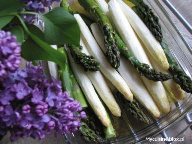 Zdjęcie - Pieczone  szparagi  - Przepisy kulinarne ze zdjęciami
