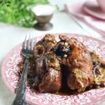 Zdjęcie - Roladki wieprzowe  w sosie śliwkowym - Przepisy kulinarne ze zdjęciami
