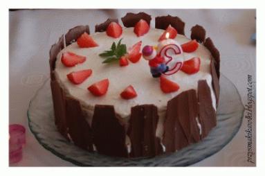 Zdjęcie - Zwykly tort dla Niezwyklej dziewczynki - Przepisy kulinarne ze zdjęciami
