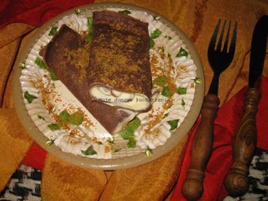 Zdjęcie - Naleśniki czekoladowe - Przepisy kulinarne ze zdjęciami