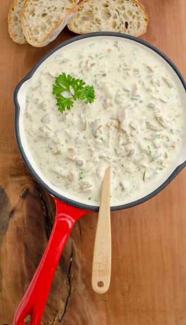Zdjęcie: Kurki w sosie mascarpone Zdjęcie - Kurki w sosie mascarpone - Przepisy kulinarne ze zdjęciami