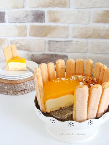 Zdjęcie - Cytrynowe ciasto z mascarpone - Przepisy kulinarne ze zdjęciami