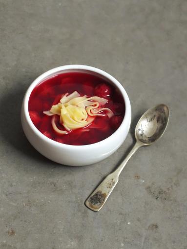 Zdjęcie - najlepsza zupa owocowa - wiśniowa - Przepisy kulinarne ze zdjęciami