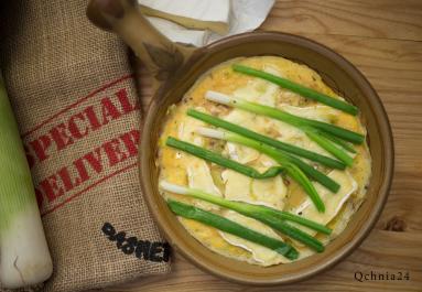 Zdjęcie - Frittata z serem Camembert - Przepisy kulinarne ze zdjęciami
