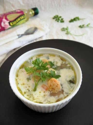 Zdjęcie - Zupa ogórkowa Małgosi - Przepisy kulinarne ze zdjęciami
