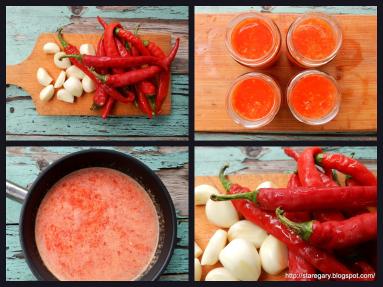Zdjęcie - Domowy sos  chili, słodko - kwaśny - Przepisy kulinarne ze zdjęciami