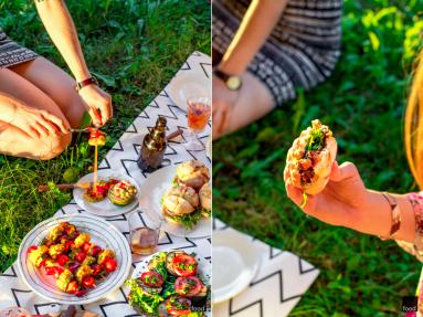 Zdjęcie - Piknik na pożegnanie lata: roślinne grillowanie na trawie - Przepisy kulinarne ze zdjęciami