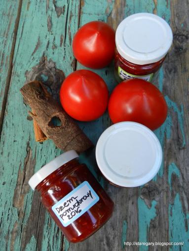 Zdjęcie - Dżem z pomidorów - Przepisy kulinarne ze zdjęciami