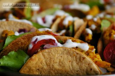 Zdjęcie - Mini tacos z kurczakiem - Przepisy kulinarne ze zdjęciami