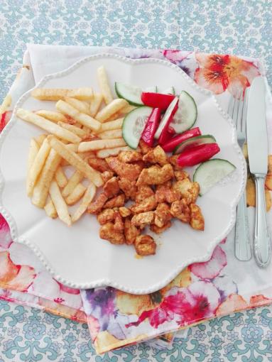 Zdjęcie - Domowa shoarma z kurczaka - Przepisy kulinarne ze zdjęciami
