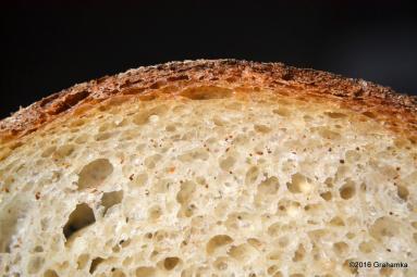 Zdjęcie - Chleb z semoliną, na zakwasie, wg Hamelmana - Przepisy kulinarne ze zdjęciami