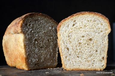 Zdjęcie - Chleb z semoliną, na zakwasie, wg Hamelmana - Przepisy kulinarne ze zdjęciami