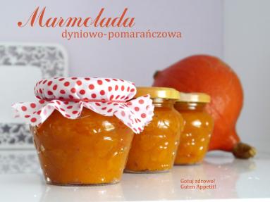 Zdjęcie - Marmolada dyniowo - pomarańczowa - Przepisy kulinarne ze zdjęciami