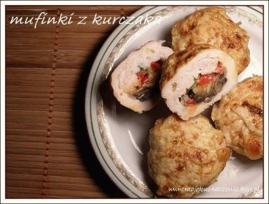 Zdjęcie - Mufinki z kurczaka  - Przepisy kulinarne ze zdjęciami