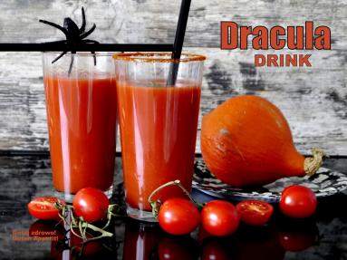 Zdjęcie - Dracula drink. Dlaczego warto pić sok pomidorowy? - Przepisy kulinarne ze zdjęciami