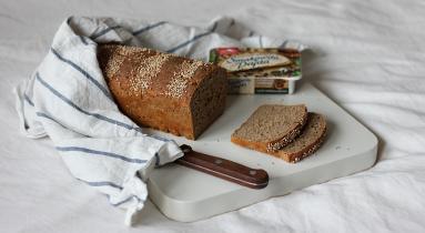 Zdjęcie - Chleb żytnio-orkiszowy na zakwasie z kaszą orkiszową - Przepisy kulinarne ze zdjęciami
