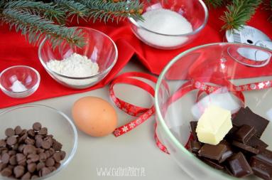 Zdjęcie - Czekoladowe ciasteczka brownie - Przepisy kulinarne ze zdjęciami