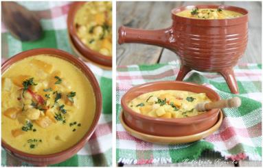 Zdjęcie: Pikantne curry z dynią, selerem i ciecierzycą Zdjęcie - Pikantne curry z dynią, selerem i ciecierzycą - Przepisy kulinarne ze zdjęciami