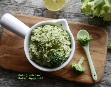 Zdjęcie - Pesto z surowego brokuła - Przepisy kulinarne ze zdjęciami