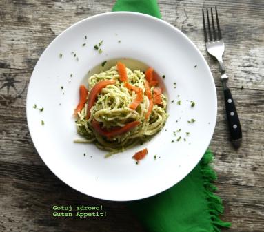 Zdjęcie - Brokułowe spaghetti - Przepisy kulinarne ze zdjęciami