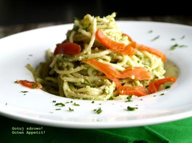 Zdjęcie - Brokułowe spaghetti - Przepisy kulinarne ze zdjęciami