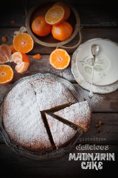 Zdjęcie - Ciasto mandarynkowe (bez pszenicy i bez cukru rafinowanego) - Przepisy kulinarne ze zdjęciami