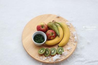 Zdjęcie - Zielony koktajl ze szpinakiem - Przepisy kulinarne ze zdjęciami