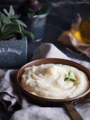 Zdjęcie - Puree ziemniaczane z mascrapone / Mashed potatoes with mascarpone - Przepisy kulinarne ze zdjęciami