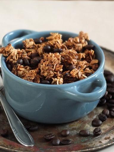 Zdjęcie - granola kawowa - Przepisy kulinarne ze zdjęciami