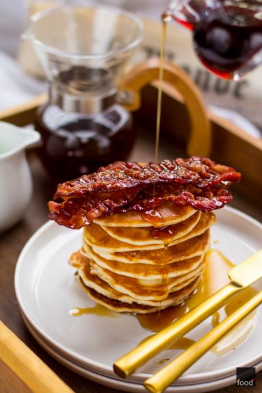 Zdjęcie - Śniadanie Walentynkowe: Bezglutenowe pancakes dla Niej i dla Niego - Przepisy kulinarne ze zdjęciami