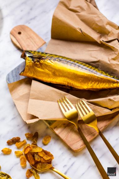 Zdjęcie - Makaron z wędzoną makrelą - Przepisy kulinarne ze zdjęciami