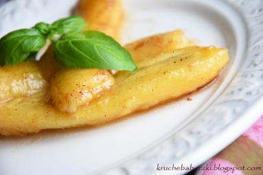 Zdjęcie - Smażone banany z cynamonem i miodem - Przepisy kulinarne ze zdjęciami